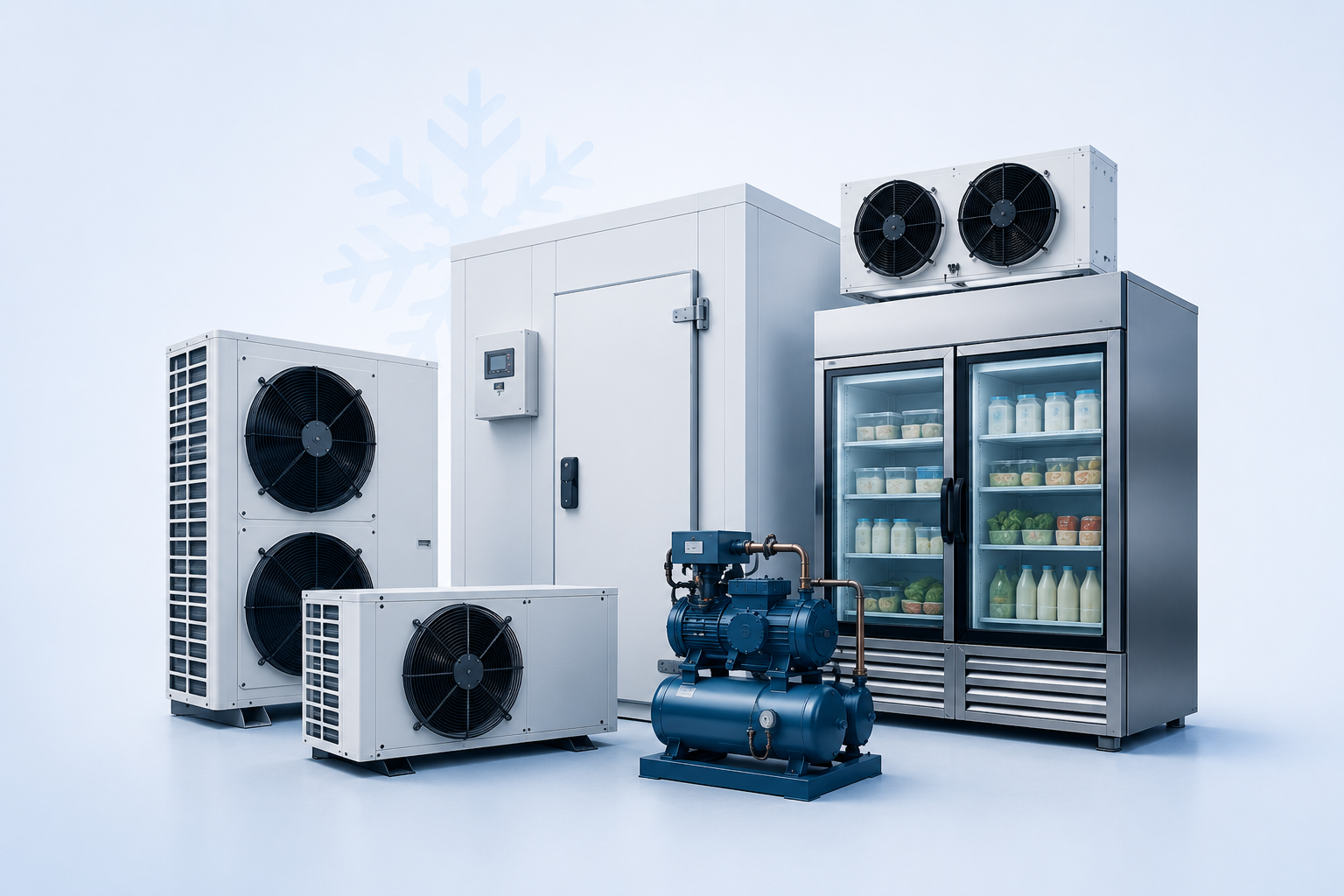 Equipos de refrigeración industrial